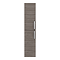 Brooklyn Wall Hung 2-Door Tall Storage Cabinet - Grey Avola