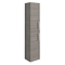 Brooklyn Wall Hung 2-Door Tall Storage Cabinet – Grey Avola