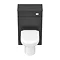 Brooklyn WC Unit with Cistern - Hacienda Black - 500mm  In Bathroom Large Image