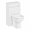 Brooklyn WC Unit with Concealed Cistern - Gloss White (500mm)