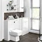 Brooklyn White Combination Furniture Pack - 1500mm Wide Large Image