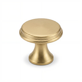 Brushed Brass Door Knob for Bromley Cloakroom Vanity Unit