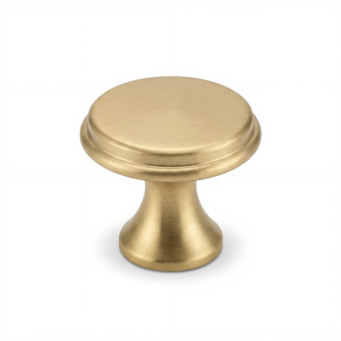 Brushed Brass Door Knob for Bromley Cloakroom Vanity Unit