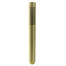 Brushed Brass Metal Round Shower Handset