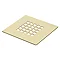 Brushed Brass Shower Grate Cover for Imperia Shower Trays