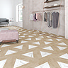 Bryce Trapezium Marble Effect Wall and Floor Tiles 98 x 230mm