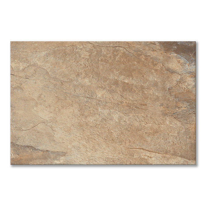 Burbank Brown Stone Effect Wall and Floor Tiles - 400 x 600mm