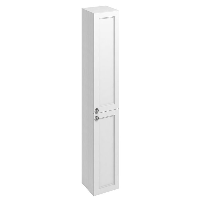 Burlington 30 2-Door Tall Unit - Matt White Large Image