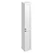 Burlington 30 2-Door Tall Unit - Matt White Large Image