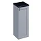 Burlington 30 Single Door Base Unit - Classic Grey Large Image