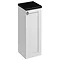 Burlington 30 Single Door Base Unit - Matt White Large Image