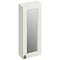 Burlington 30 Single Door Mirror Cabinet - Sand Large Image