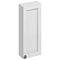 Burlington 30 Single Door Wall Unit - Matt White Large Image