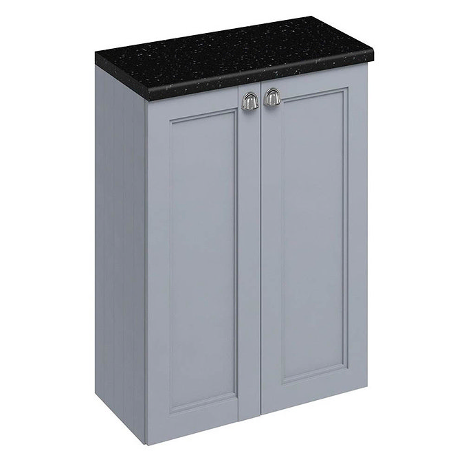 Burlington 60 2-Door Base Unit - Classic Grey Large Image