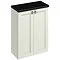 Burlington 60 2-Door Base Unit - Sand Large Image