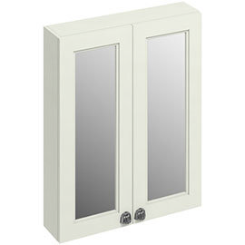 Burlington 60 2-Door Mirror Cabinet - Sand Medium Image