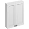 Burlington 60 2-Door Wall Unit - Matt White Large Image