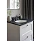 Burlington 65 2-Drawer Vanity Unit & Minerva Worktop with Basin - Classic Grey Feature Large Image