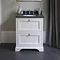 Burlington 65 2-Drawer Vanity Unit & Minerva Worktop with Basin - Classic Grey Standard Large Image