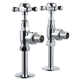 Burlington - Angled Radiator Valves - R6CHR Large Image