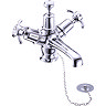 Burlington Anglesey Basin Mixer Tap with Ceramic Indice & Plug and Chain - AN5 Large Image
