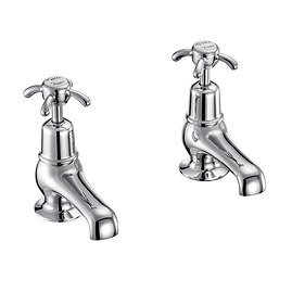 Burlington Anglesey - Chrome 3" Basin Taps