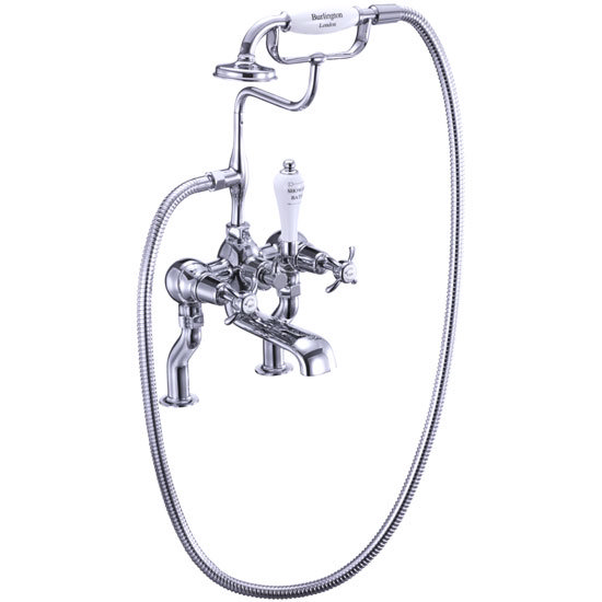 Burlington - Anglesey Deck Mounted Bath/Shower Mixer - AN15 Large Image