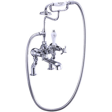 Burlington - Anglesey Deck Mounted Bath/Shower Mixer - AN15 Profile Large Image