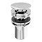 Burlington Anglesey Regent Black Basin Mixer with Click-Clack Waste Profile Large Image