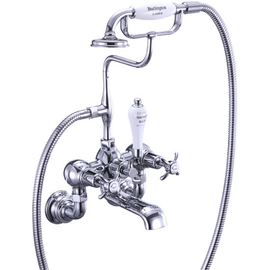 Burlington Anglesey Regent - Wall Mounted Bath/Shower Mixer - ANR17 Large Image