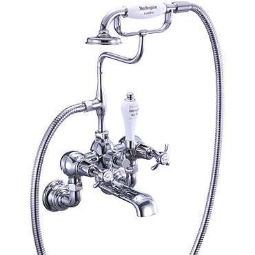 Burlington Anglesey Regent - Wall Mounted Bath/Shower Mixer - ANR17 Profile Large Image
