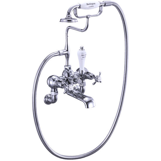 Burlington - Anglesey Wall Mounted Bath/Shower Mixer - AN17 Large Image