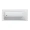 Burlington Arundel Cleargreen Single Ended Bath (1700 x 750mm) Large Image