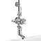 Burlington Avon Thermostatic Valve with Bath Spout & Riser Shower Kit - Anglesey Tap - H111-AN Feature Large Image