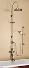 Burlington Avon Thermostatic Valve with Bath Spout Riser & Slider Kit - Birkenhead Tap - H104-BI Large Image
