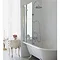 Burlington Bath Screen with Access Panel - 850 x 1450mm - BU44 Feature Large Image