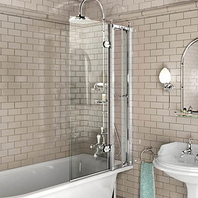 Burlington Bath Screen with Access Panel - 850 x 1450mm - BU44 Large Image