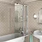 Burlington Bath Screen with Access Panel - 850 x 1450mm - BU44 Large Image