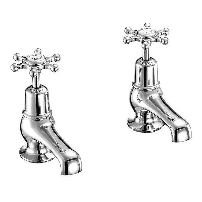 Burlington Birkenhead - Chrome 3" Basin Taps - BI1 Large Image