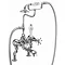 Burlington - Birkenhead Deck Mounted Bath/Shower Mixer - BI15 Large Image