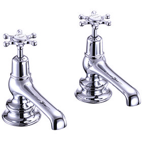 Burlington Birkenhead Regent - Chrome Bath Taps - BIR3 Large Image