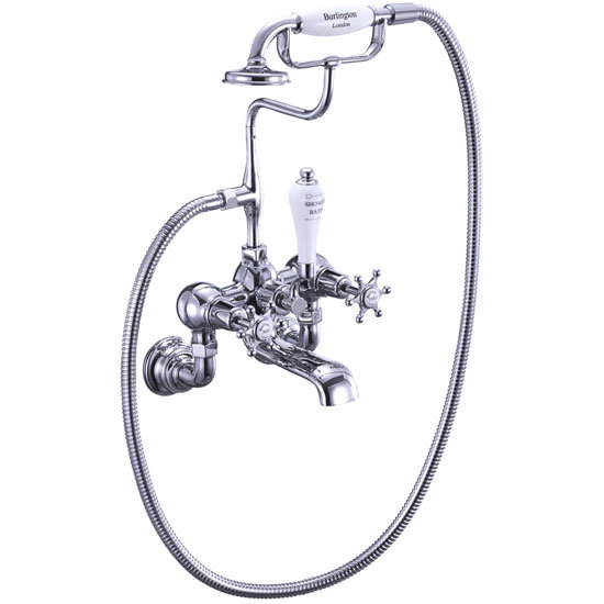 Burlington Birkenhead Regent Wall Mounted Bath/Shower Mixer - BIR17 Large Image