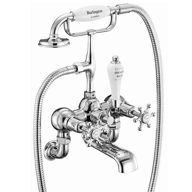 Burlington - Birkenhead Wall Mounted Bath/Shower Mixer - BI17 Feature Large Image