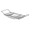 Burlington - Brass extendable bath rack - A27CHR Large Image