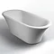 Burlington Brindley 1700mm Soaking Tub with Base Skirt Feature Large Image