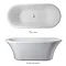 Burlington Brindley 1700mm Soaking Tub with Base Skirt Profile Large Image