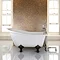 Burlington - Buckingham Slipper 1500mm Freestanding Bath with Legs Large Image