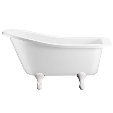 Burlington - Buckingham Slipper 1500mm Freestanding Bath with Legs Profile Large Image