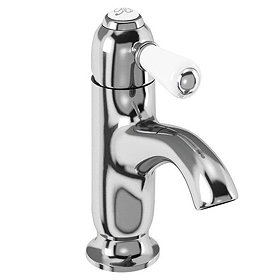 Burlington - Chelsea Curved Mono Basin Mixer - CH21 Large Image