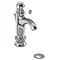 Burlington - Chelsea Regent Curved Mono Basin Mixer Tap with Pop Up Waste - CHR22 Large Image